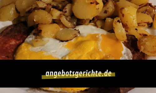 Leberkäs mit Bratkartoffeln Grundrezept + aktuelle Angebote