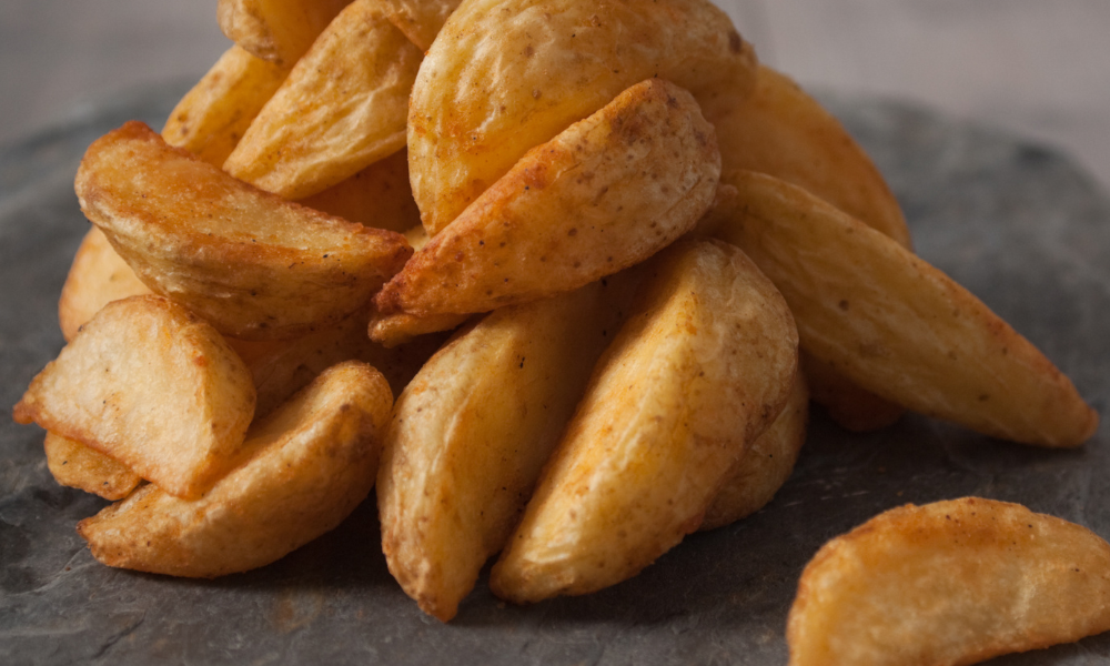 Kartoffelecken mit Feta-Frischkäse-Dip Grundrezept + aktuelle Angebote