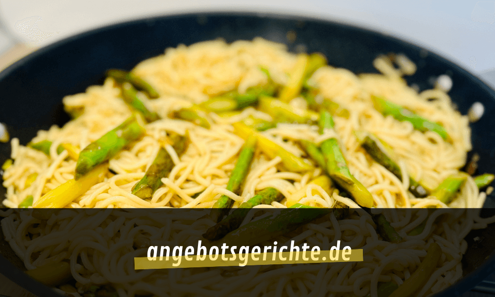 Zitronen-Spargel-Pasta - Grundrezept + aktuelle Angebote