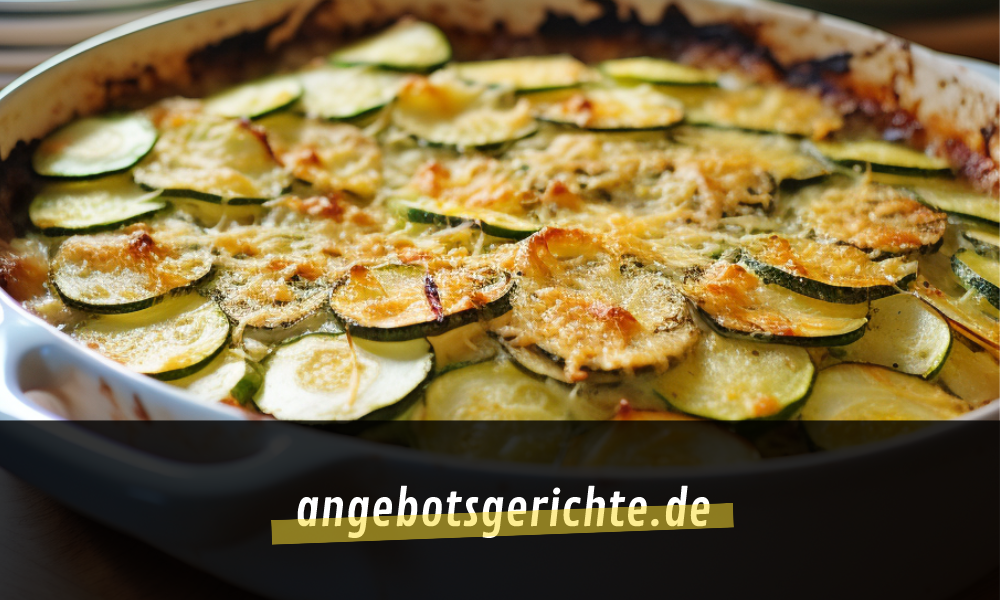 Kartoffel-Zucchini-Gratin Grundrezept + aktuelle Angebote